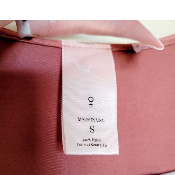 Selkie Brown Wrap Dress size S - Picture 12 of 13